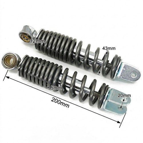 Metal rear shock absorber - metal,