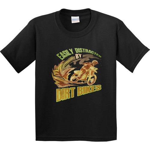 Inktastic dirt biking youth - dirt,