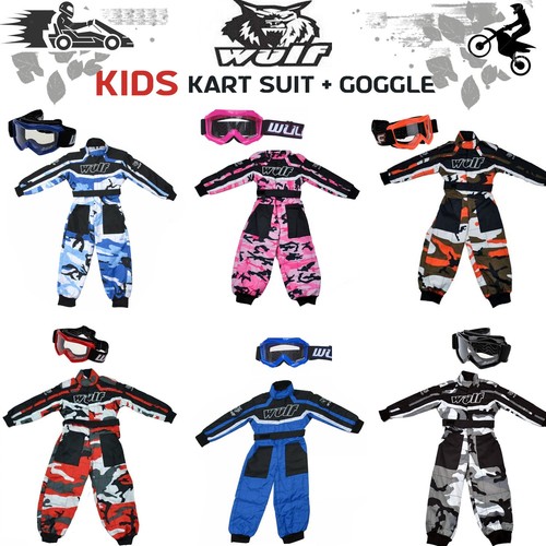 Kids kart suit motocross off - suit,